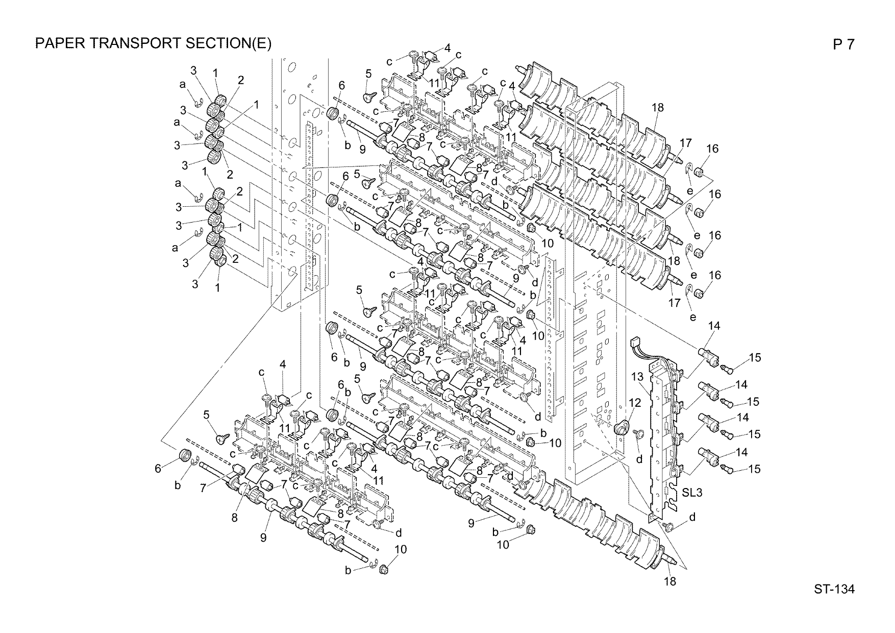 Konica-Minolta Options ST-134 Parts Manual-5